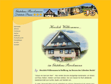 Tablet Screenshot of gaestehaus-brockmann.de